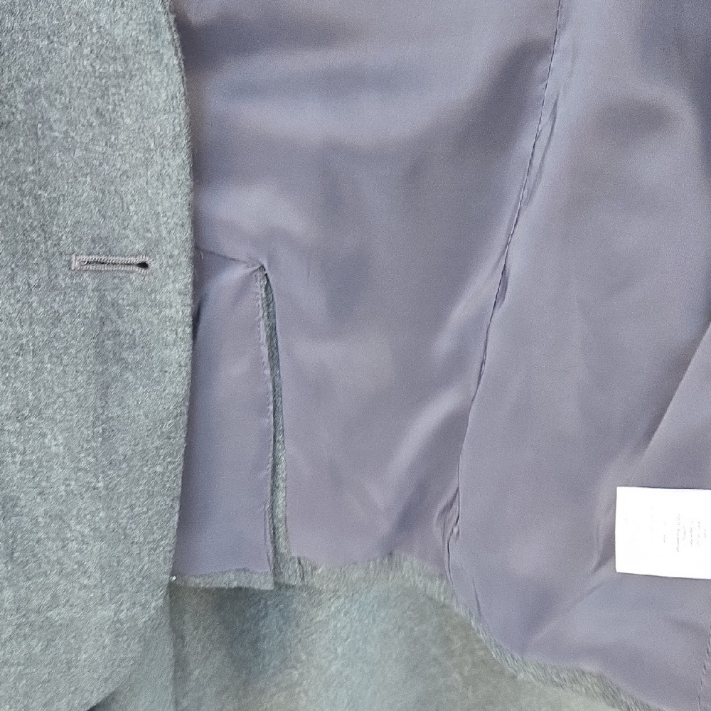 Talbots women  blend 2- piece suits Classic Gray skirt  A-line - Picture 14 of 14